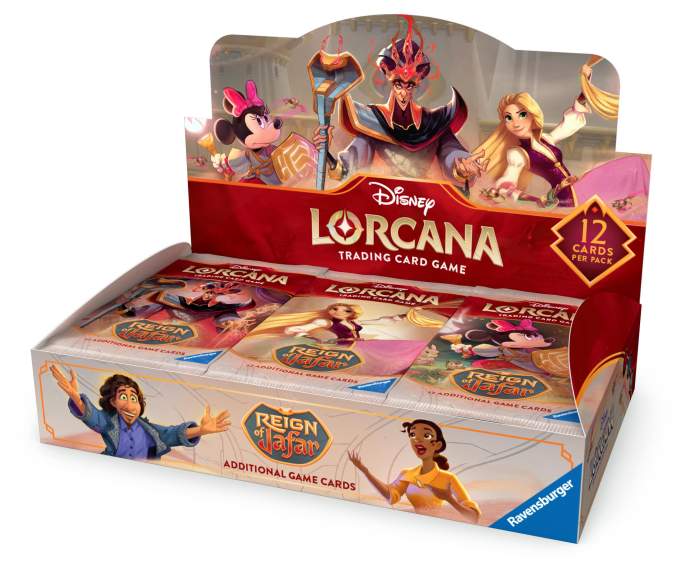 Lorcana Reign of Jafar Booster Display Boks