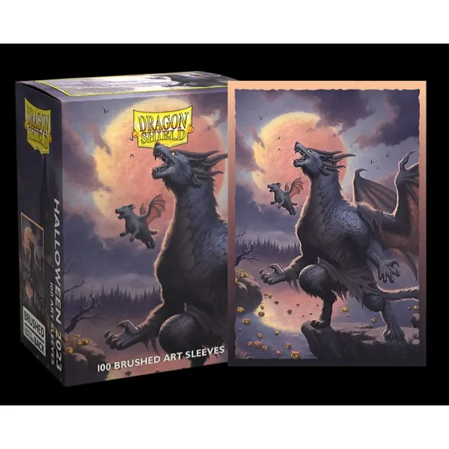 Halloween 2023 Dual Matte Dragon Shield Sleeves (100) Kortlommer, Dragon Shield