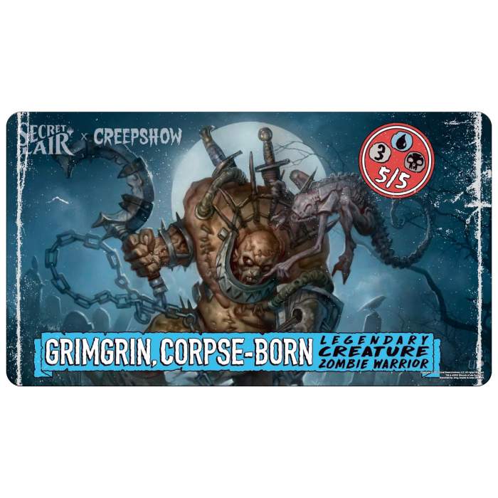 MTG Secret Lair Creepshow Grimgrin, Corpse-Born Play Mat