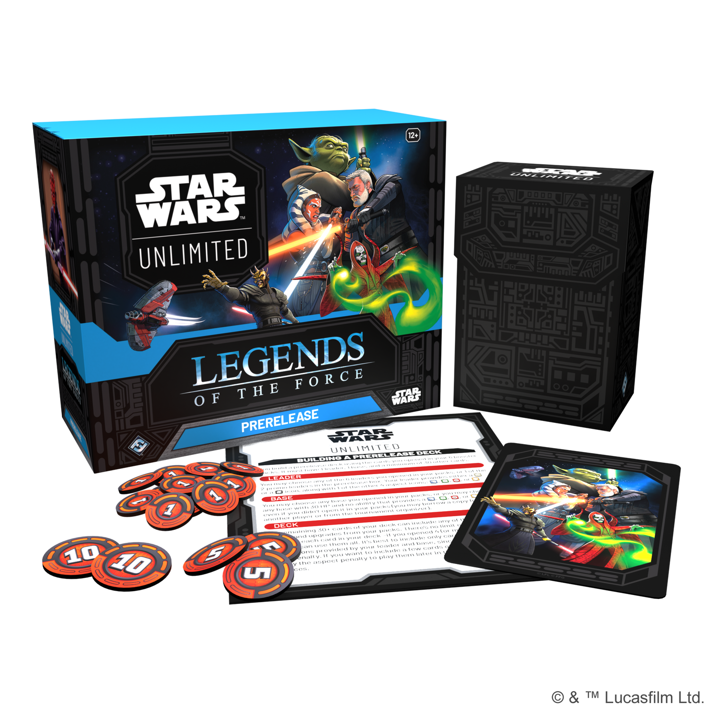 Star Wars Unlimited: Legends of the Force Prerelease Box