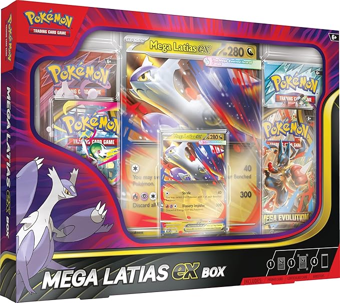 Pokemon Mega Latias EX box