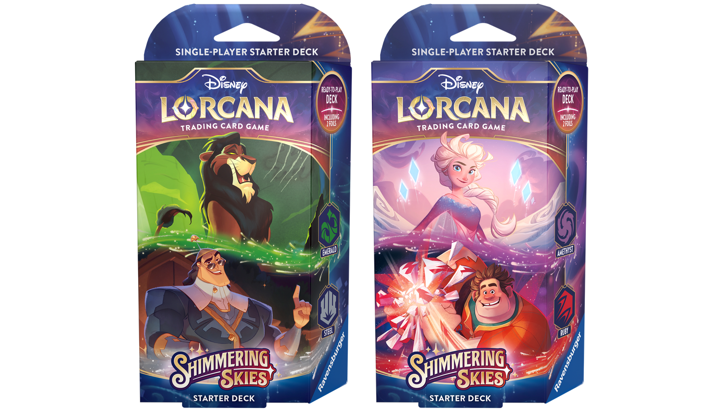 Lorcana Shimmering Skies Starterdeck Collector's Pack