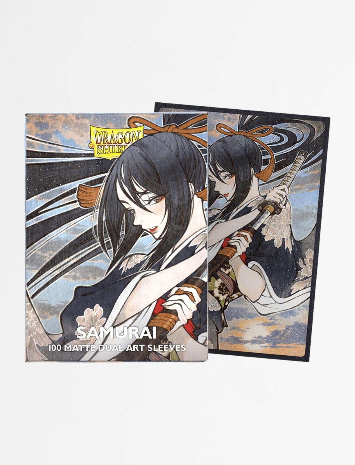Dragon Shield: 100 Matte Standard Art Sleeves β Samurai