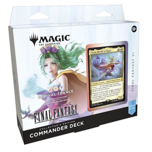 Magic Final Fantasy Commander Deck Revival Trance Collector Edition