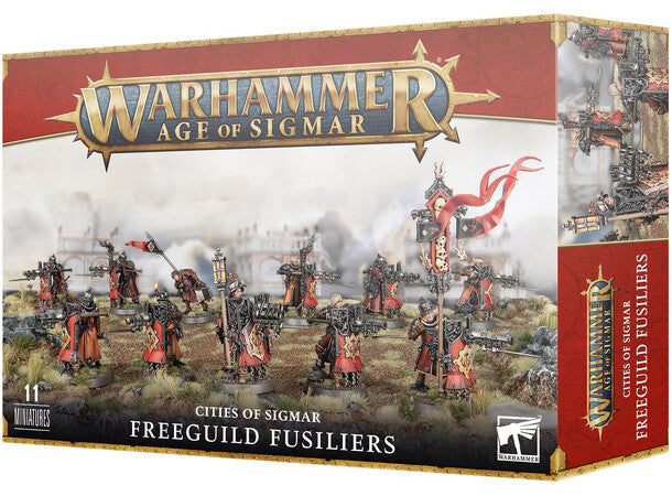 CITIES OF SIGMAR: FREEGUILD FUSILIERS