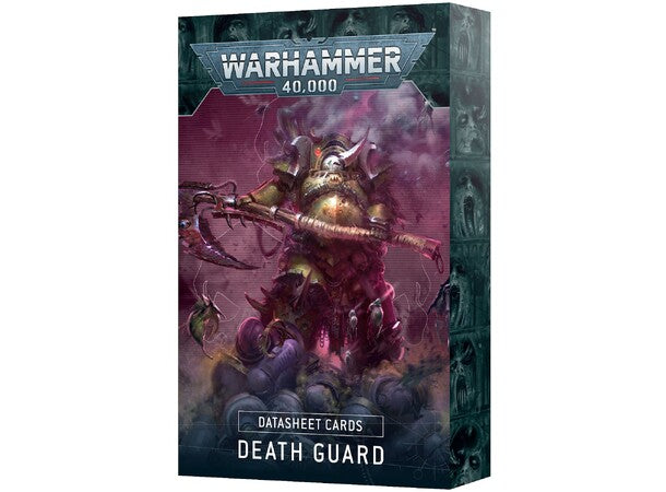 Warhammer 40K: Death Guard Datasheet Cards