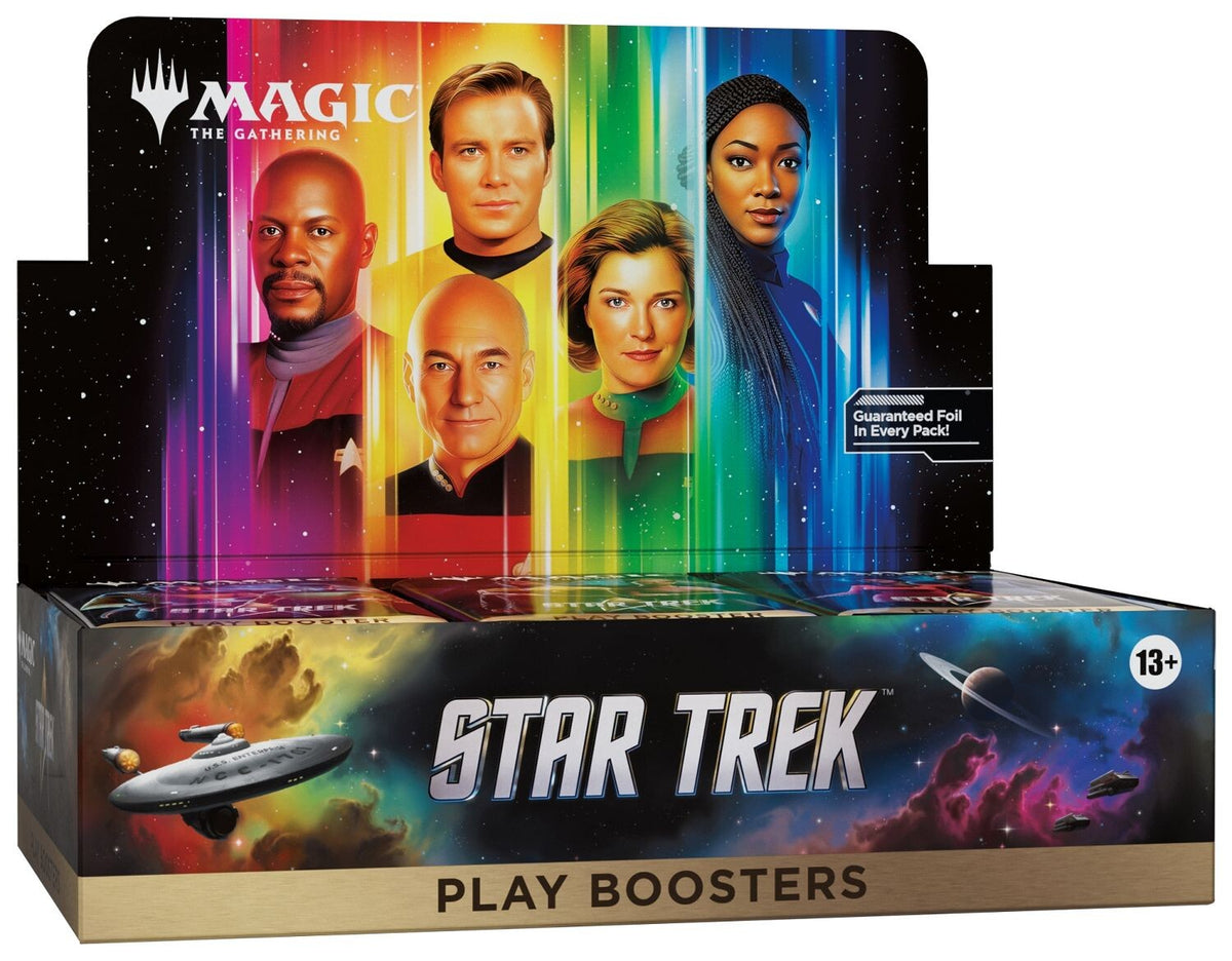 Magic Star Trek Play Booster Display Box