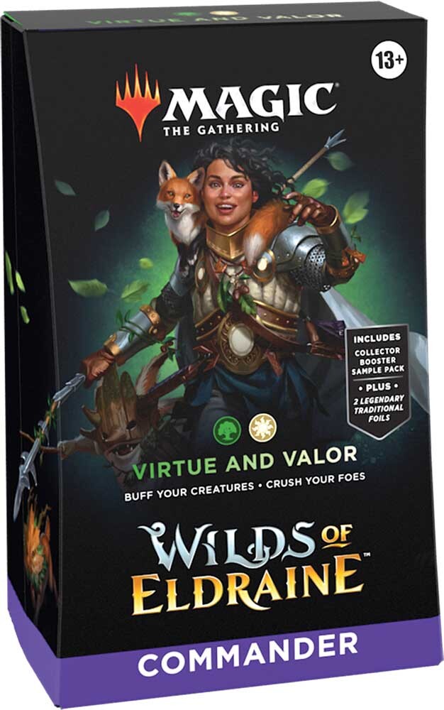 Magic Wilds of Eldraine Commander Virtue