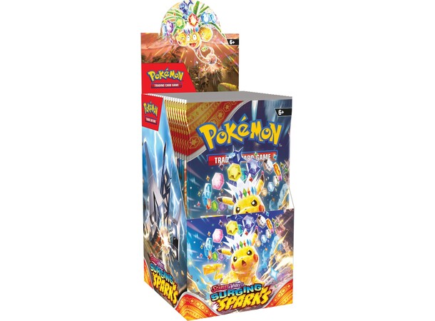 Pokemon Surging Sparks Booster Half-Box Manaheim.no Pokemon Surging Sparks Booster Half-Box Manaheim.no