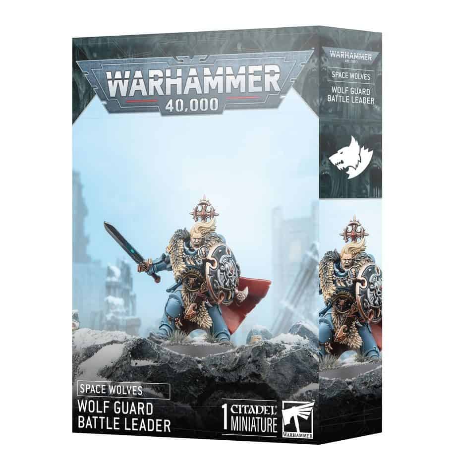 Warhammer 40K: Space Wolves Wolf Guard Battle Leader