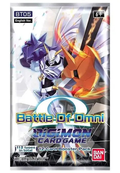 Digimon BT05 Battle of Omni Booster Pack
