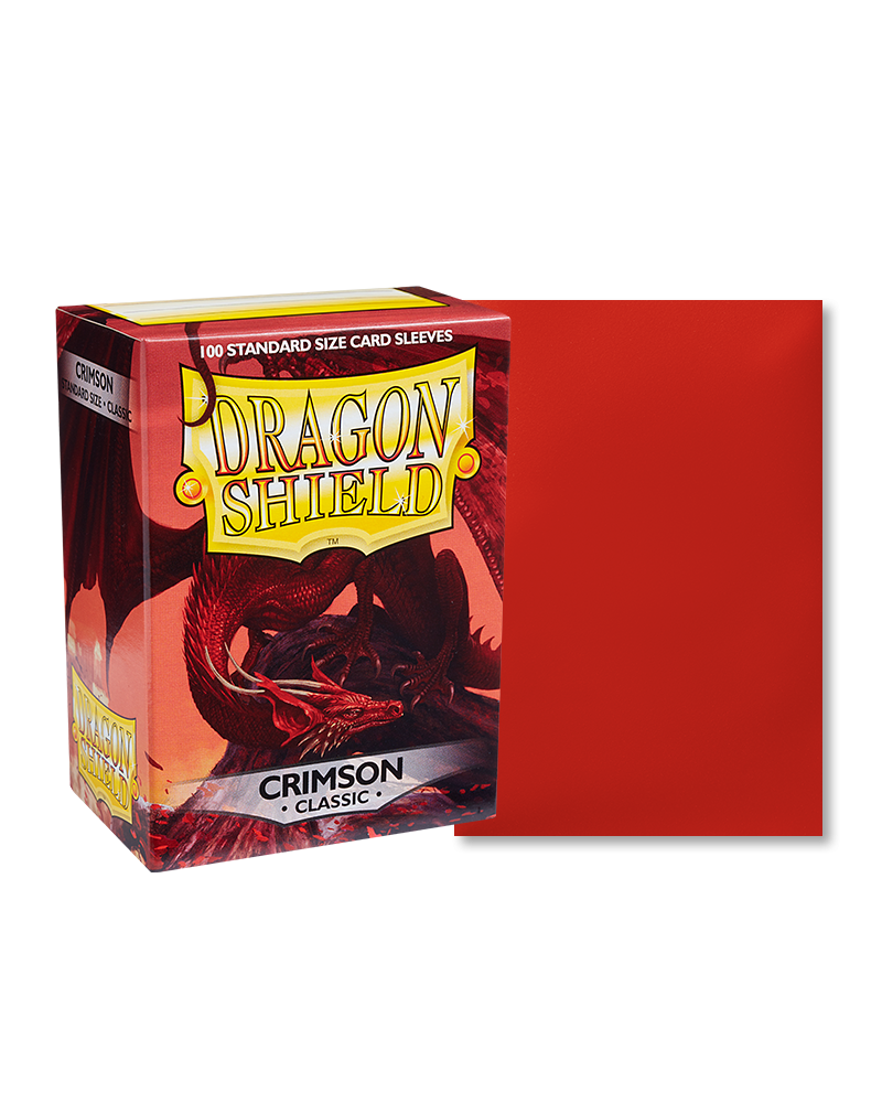 Dragon Shield Classic Crimson (100 ct)
