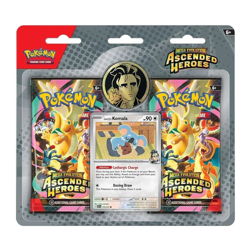Pokemon Ascended Heroes 2-Pack Blister
