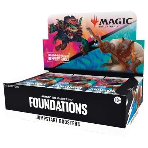 Magic foundations jumpstart booster display