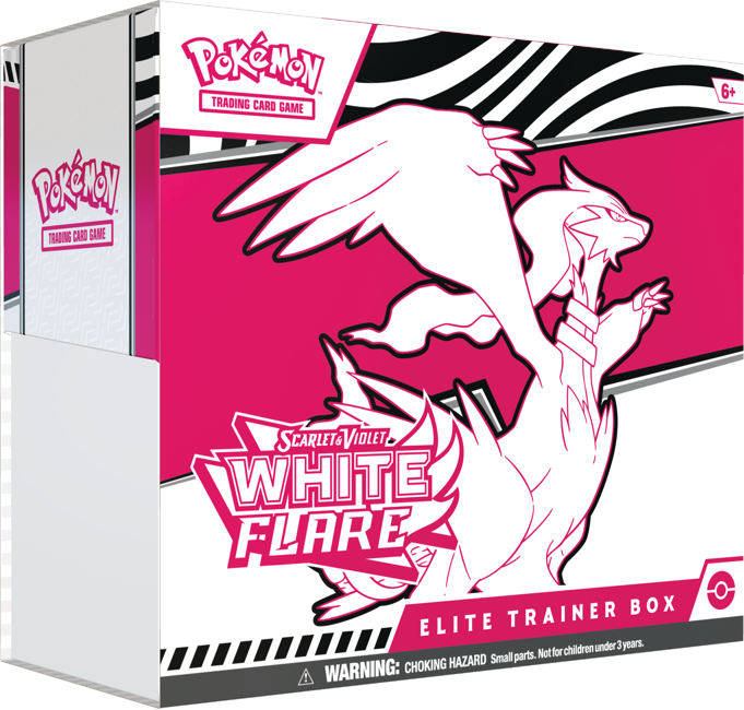 Pokemon SV10.5 Black Bolt & White Flare Elite trainer box