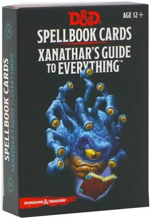D&D SpellBook Cards Xanathar's Guide To Everything