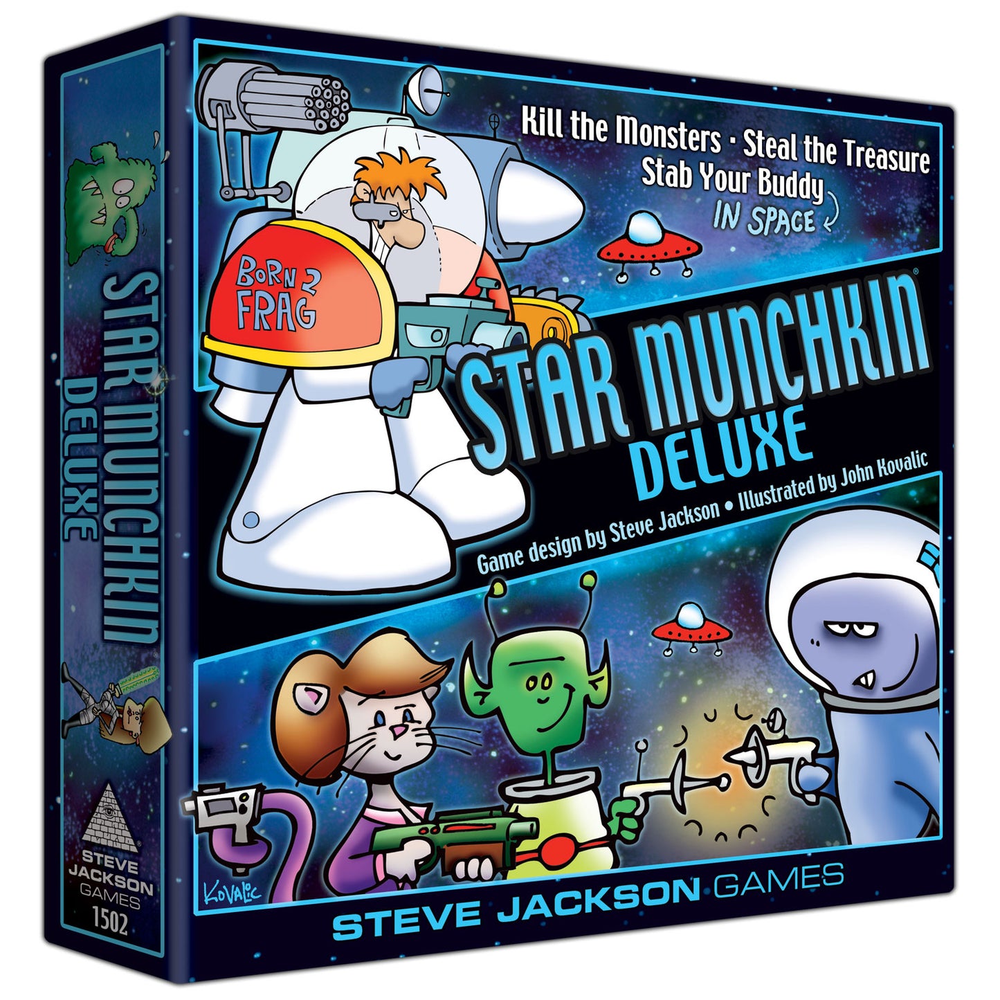 Star Munchkin Deluxe Board Game