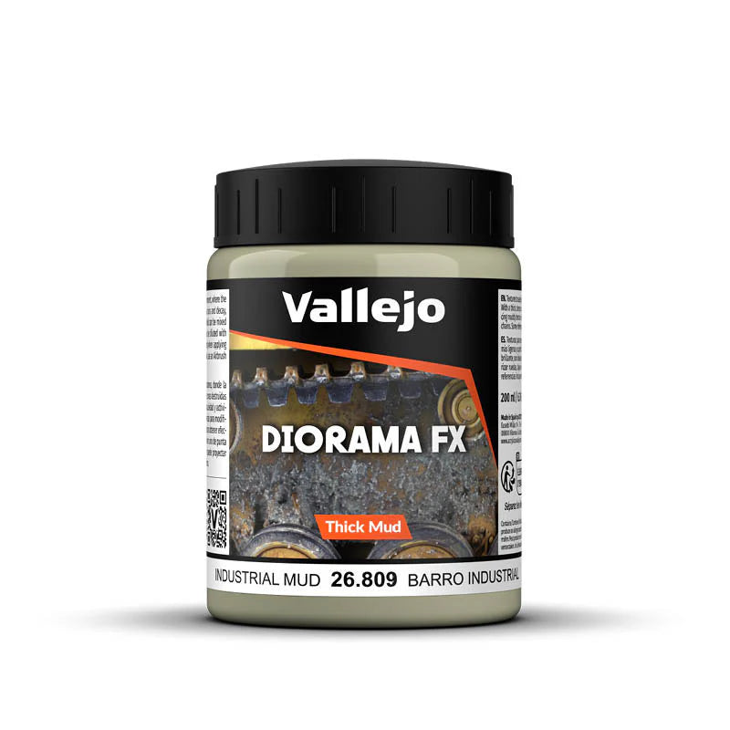 Vallejo Diorama Effects 26.809 - Industrial Thick Mud 200ml