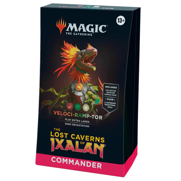 Magic the Gathering: The Lost Caverns of Ixalan Commander Deck - Veloci-ramp-tor