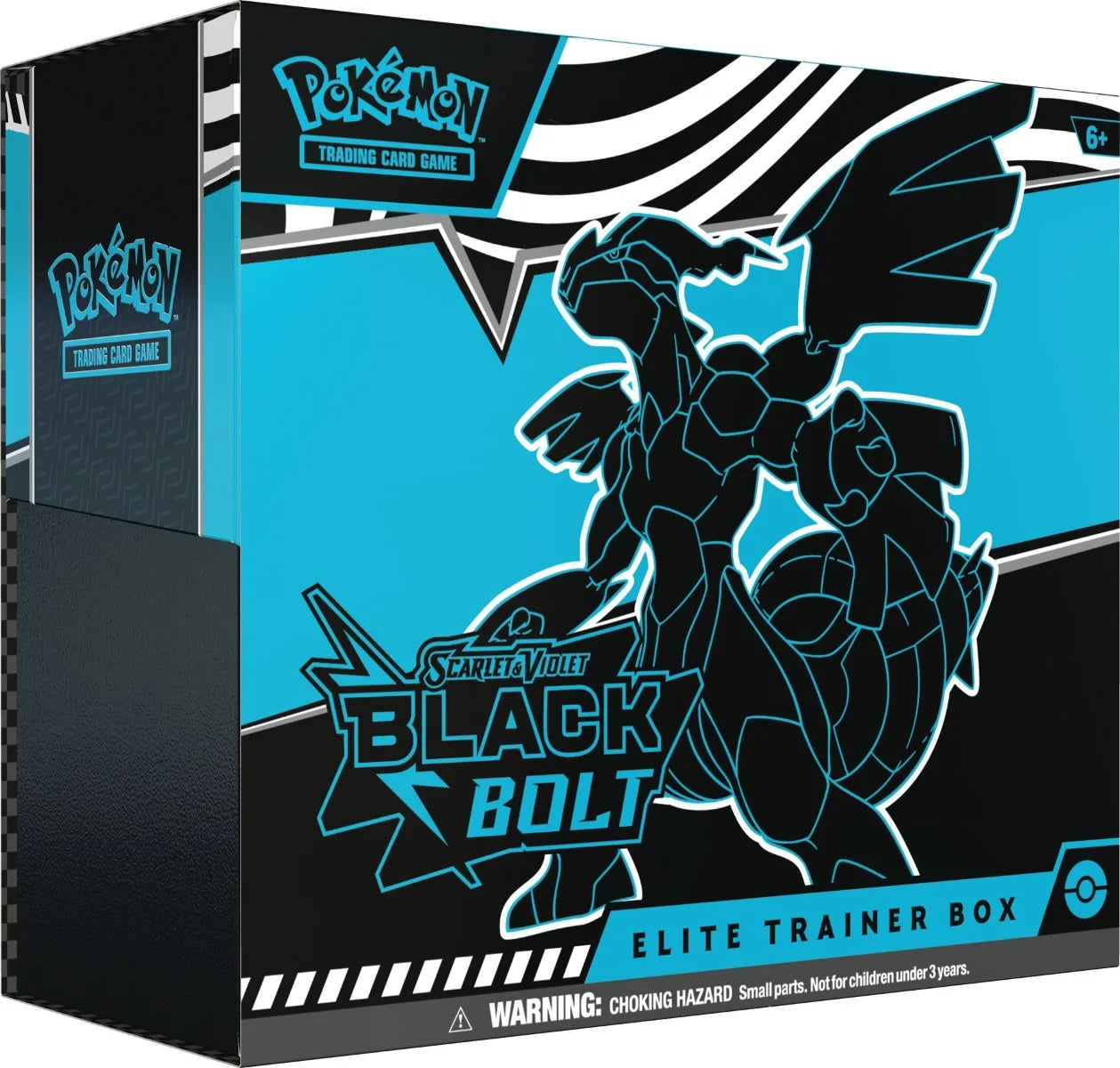 Pokemon SV10.5 Black Bolt & White Flare Elite trainer box