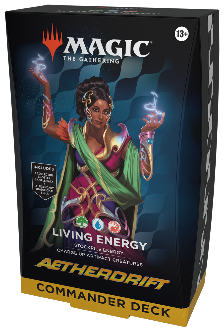 Magic Aetherdrift Living Energy Commander Deck