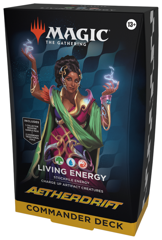 Magic Aetherdrift Living Energy Commander Deck