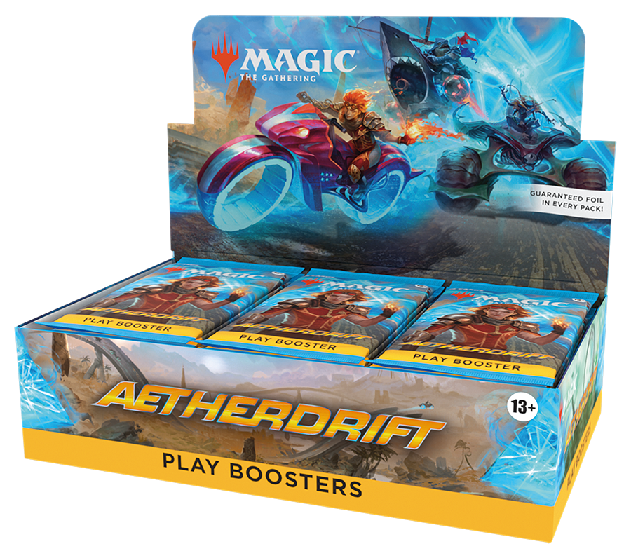 Magic Aetherdrift Play Booster Display