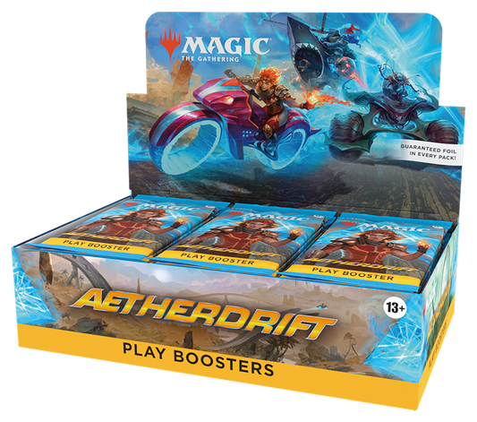 Magic Aetherdrift Play Booster Display