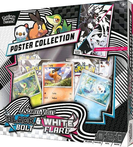 Pokémon TCG – Scarlet & Violet: Black Bolt & White Flare Poster Collection
