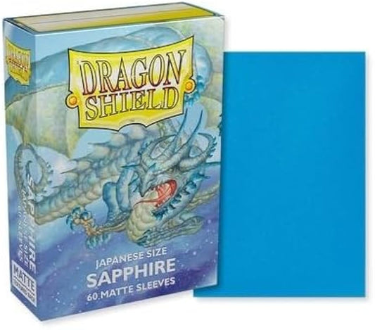 Dragon Shield Japaneze Size - Sapphire