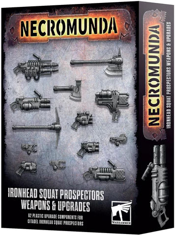 NECROMUNDA: IRONHEAD SQUAT PROSPECTORS WEAPONS &amp; UPGRADES