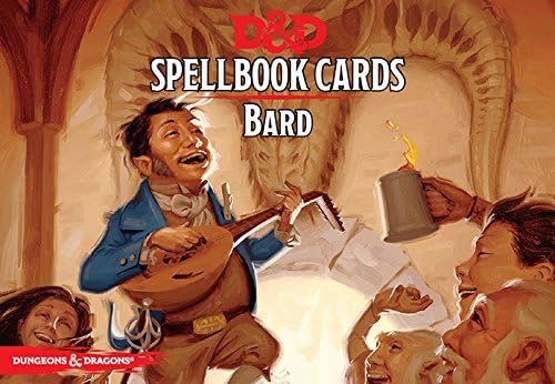 D&amp;D Spellbook Cards - Bard (1st Edition, 2nd Printing)