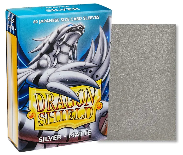 Dragon Shield Japaneze Size - Silver