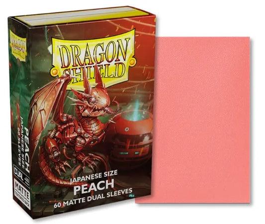 dragon shield japanese size peach