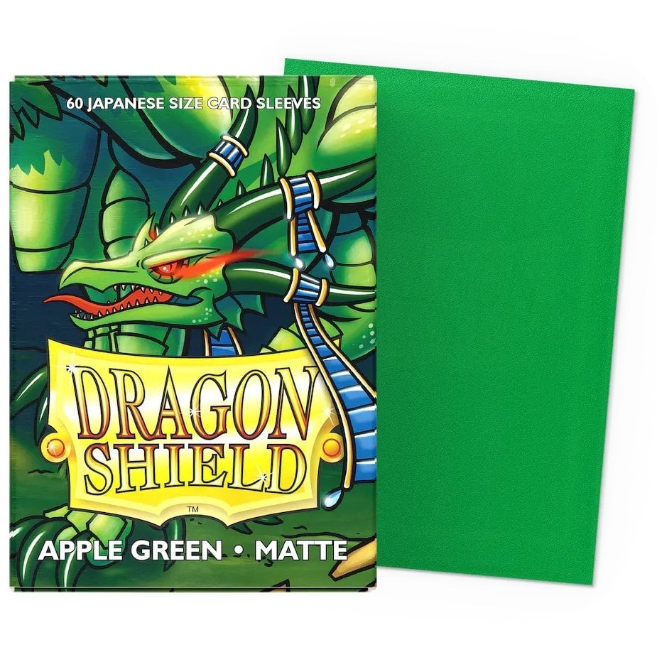 Dragon Shield Japaneze Size - Apple Green