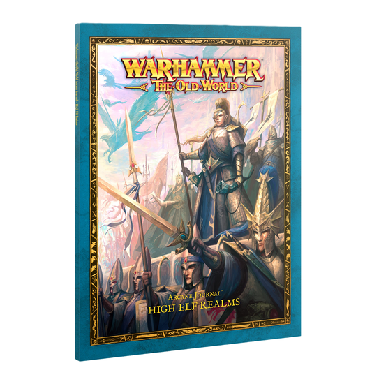 Warhammer Preorder ARCANE JOURNAL: HIGH ELF REALMS. Warhammer The Old  World