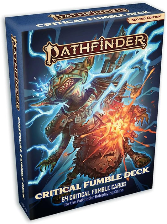 Pathfinder RPG Cards Critical Fumble Second Edition Card Deck