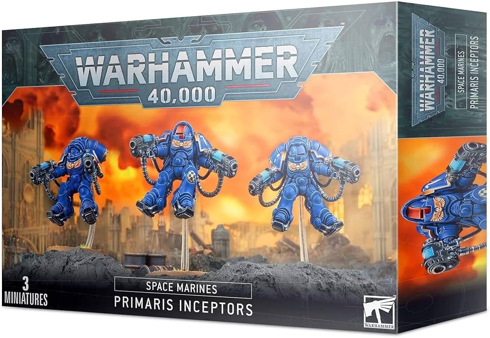 SPACE MARINES PRIMARIS INCEPTORS