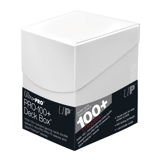 Ultra Pro Eclipse PRO 100+ Deck Box (Hvit)