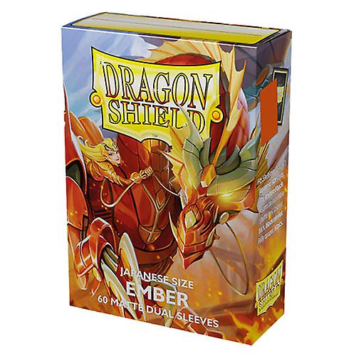 Dragon Shield Japaneze Size - Ember