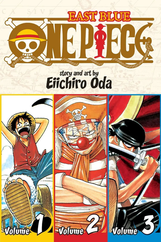 One Piece (Omnibus Edition), Vol. 1: Includes vols. 1, 2 &amp; 3