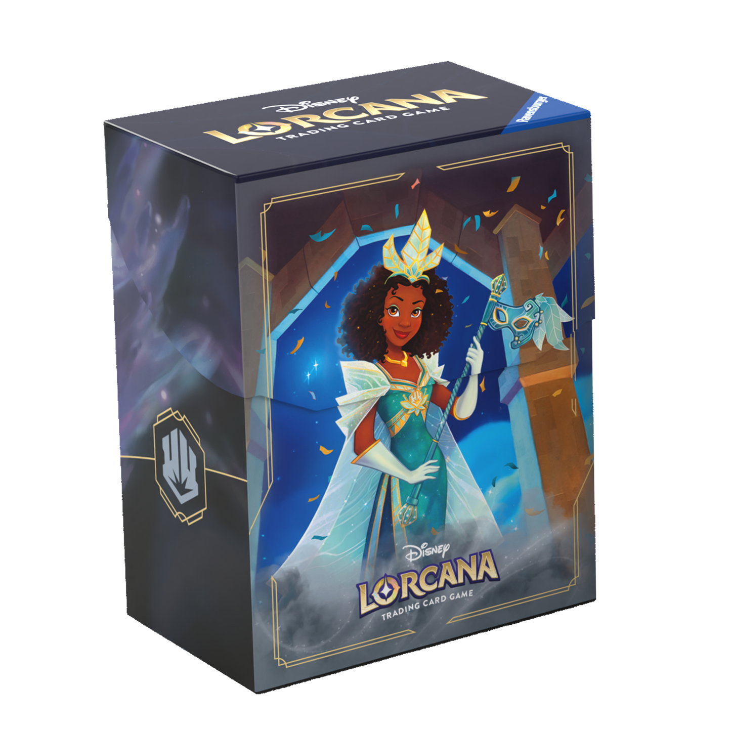 Lorcana Shimmering Skies Deckboks Tiana