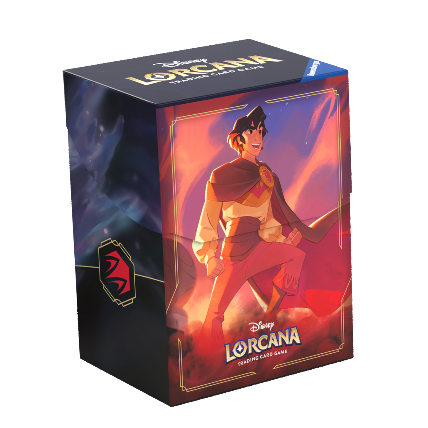 Lorcana Shimmering Skies Deckbox Aladdin