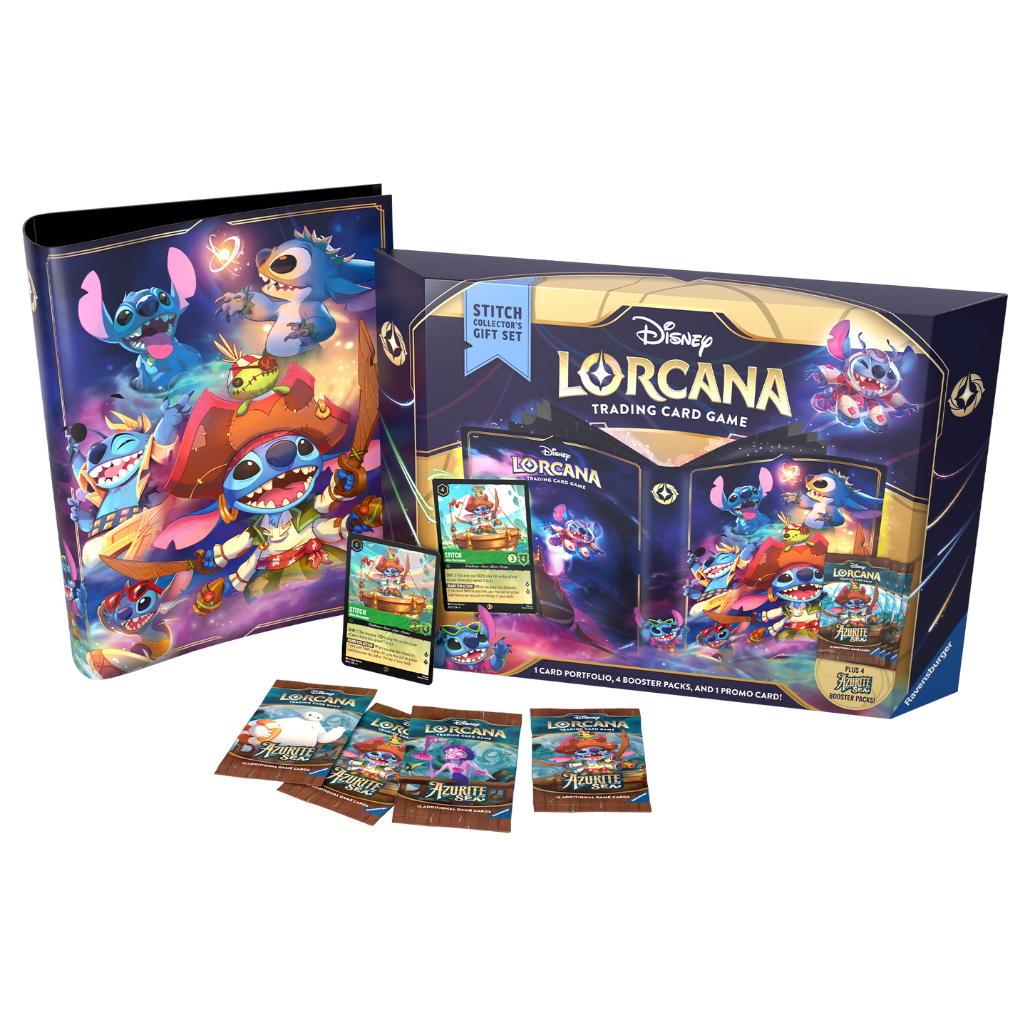 Lorcana Azurite Sea Gift Set Stich