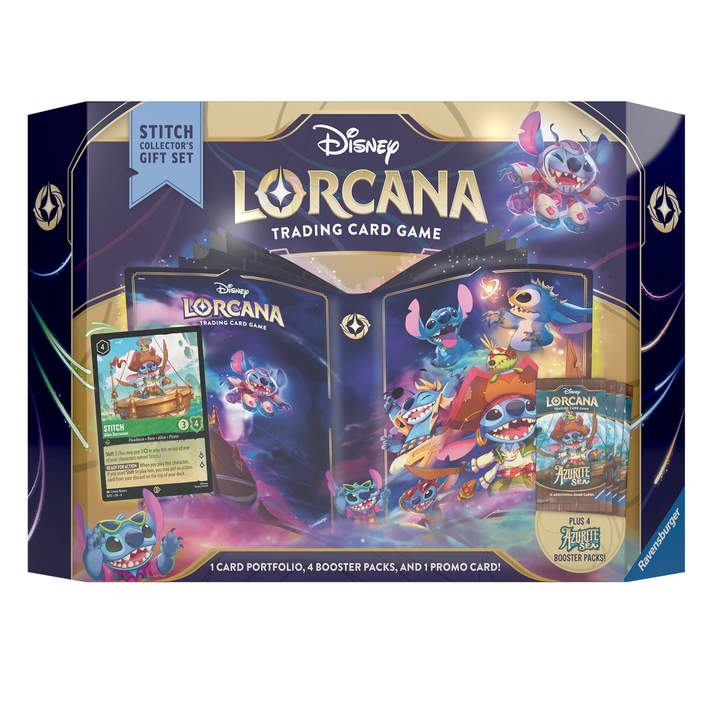 Lorcana Azurite Sea Gift Set Stich