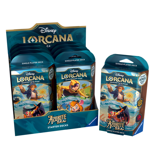 Lorcana Azurite Sea Starterdeck Collector's Pack