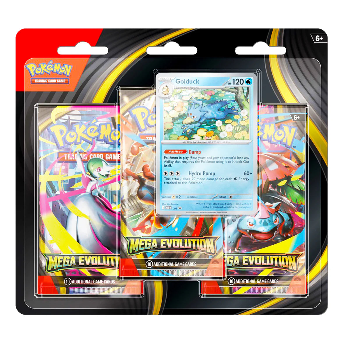 Pokemon Mega Evolutions - Three Booster Blister Pack