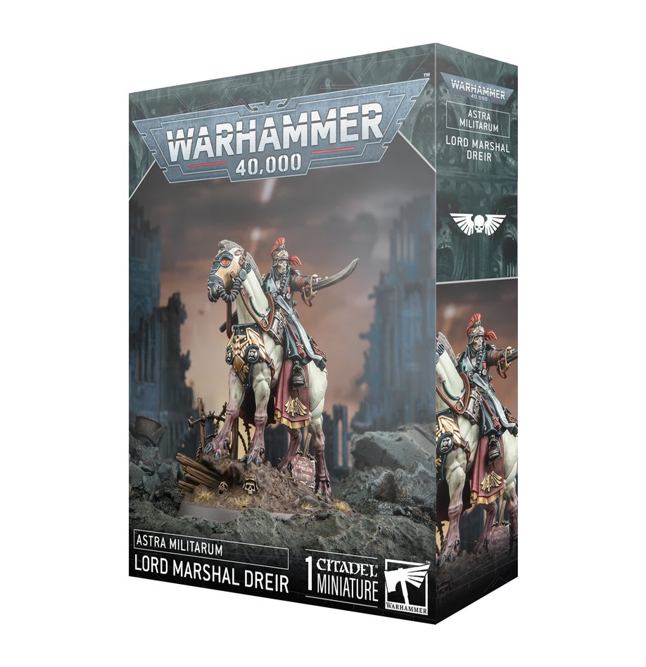 Warhammer preorder ASTRA MILITARUM: KRIEG LORD-MARSHAL DREIR