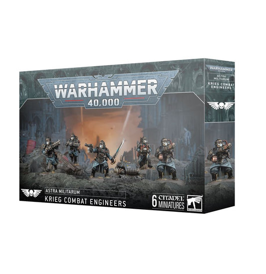 Warhammer preorder ASTRA MILITARUM: KRIEG COMBAT ENGINEERS