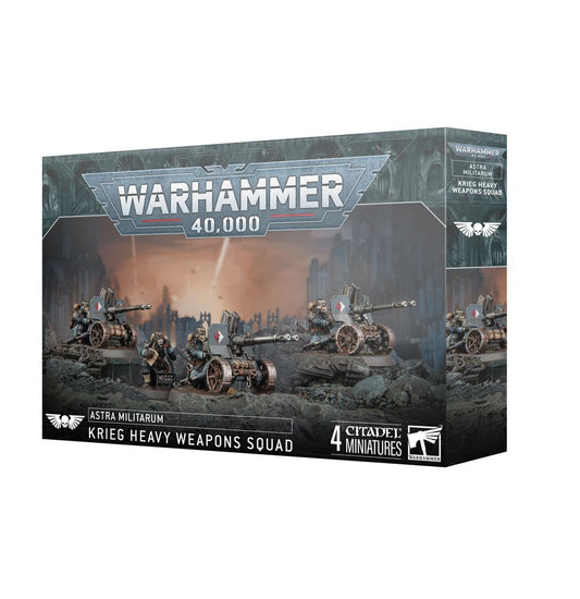 Warhammer preorder ASTRA MILITARUM: KRIEG HEAVY WEAPONS SQUAD